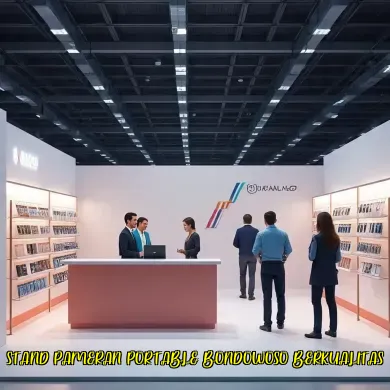 stand pameran portable bondowoso berkualitas